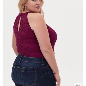 NWT plum bodysuit size 5